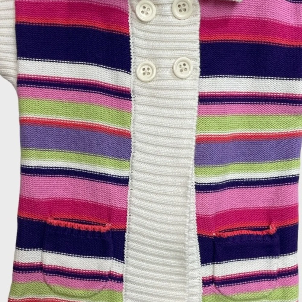 2013 Gymboree Corgi Line Multi Stripe Sweater size 2T - Picture 7 of 10